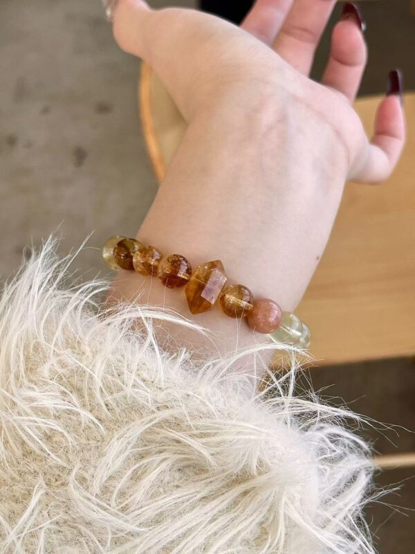 Golden Prosperity Crystal Bracelet - Image 7