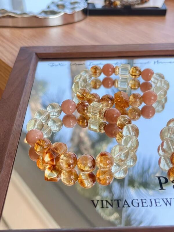 Golden Prosperity Crystal Bracelet - Image 9