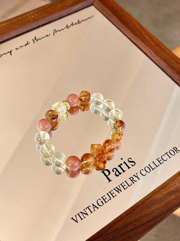 Golden Prosperity Crystal Bracelet - Image 4