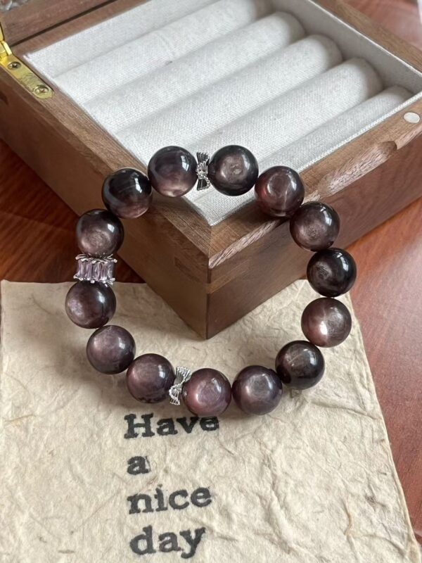 Purple Lepidolite Bracelet - Image 5