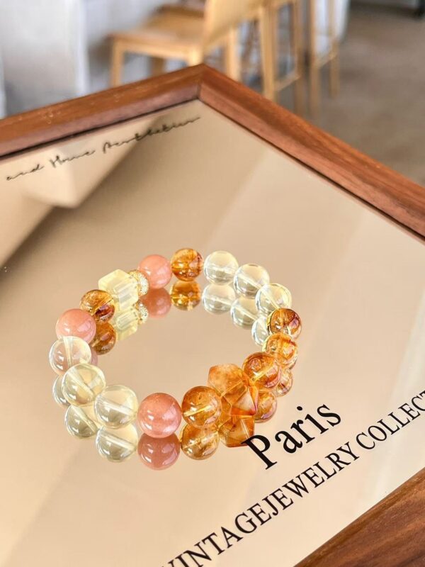 Golden Prosperity Crystal Bracelet - Image 3